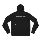 Custom Black "Chase That Cure" (Pink/ White outline) logo Unisex hoodie