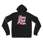 Custom Black "Chase That Cure" (Pink/ White outline) logo Unisex hoodie