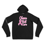 Custom Black "Chase That Cure" (Pink/ White outline) logo Unisex hoodie