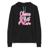 Custom Black "Chase That Cure" (Pink/ White outline) logo Unisex hoodie